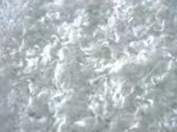 Comet-shaped fiber filler